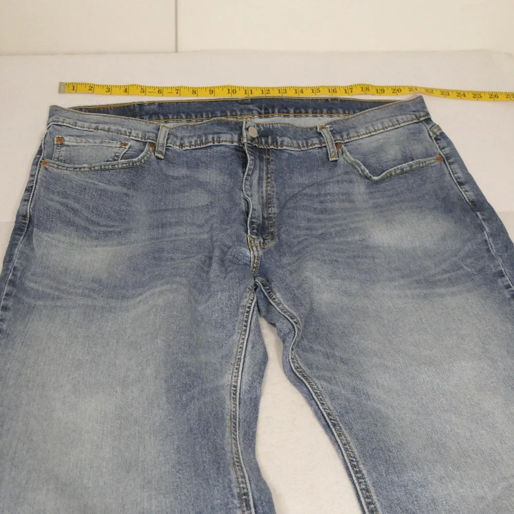 Levi's Men 541 Jeans 42x30 Blue Athletic Taper Rugged Workwear Americana Classic